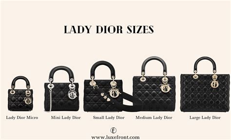 dior lady micro size|Lady Dior small price.